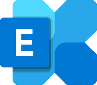 Microsoft Exchange Server icon for business email in Business Basic plan (No Teams)